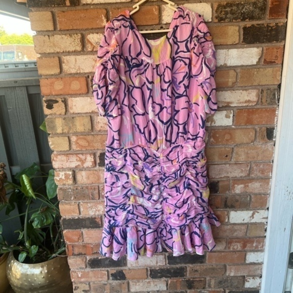 NWT Tanya Taylor pink Silk Mini Dress